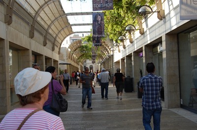 Jeruzsálem bevásárló utca