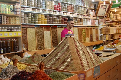 Jeruzsálem muszlim üzlet