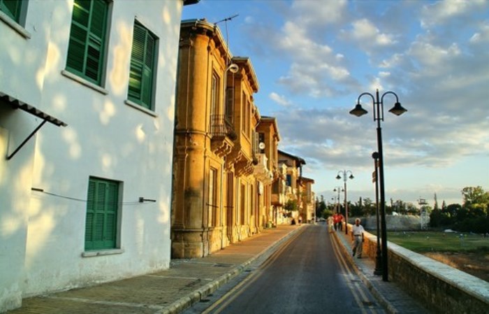 Nicosia - Lefkosa történelmi város óváros
