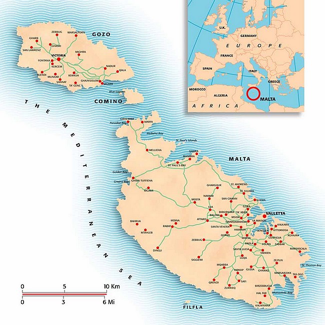 málta térkép Málta térképe térkép málta térkép