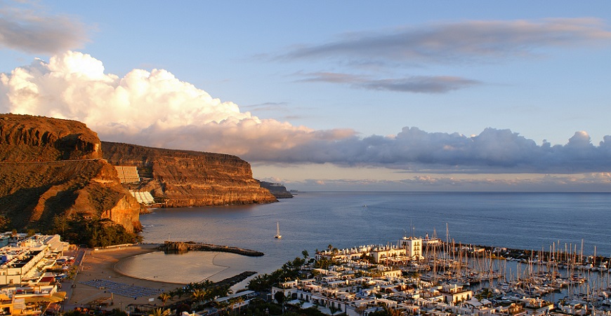 Puerto de Mogán Kanári-szigetek