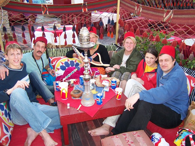 Sharm El-Sheikh kávézó
