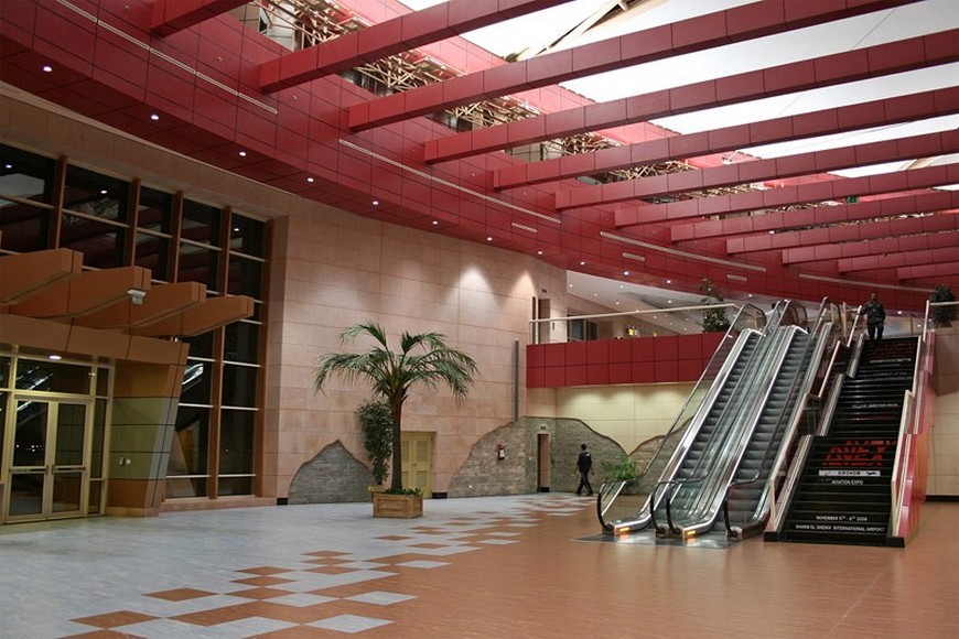 Sharm El-Sheikh reptér érkezés