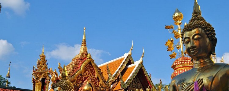 Thaiföld Chiang Mai - Wat Doi Suthep