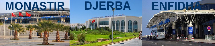 Tunéziai repterek, Monastir, Djerba, Enfidha