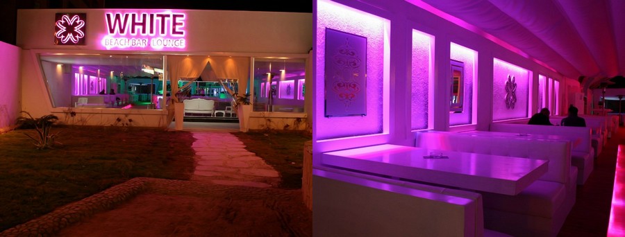 White Beach Bar and Lounge Hurghada bejárat